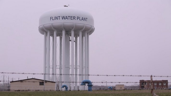 A still frame from Anthony Baxter’s documentary “Flint,” about the water crisis in Flint, Michigan.