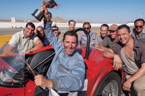 An image from “Ford v Ferrari,” James Mangold's film starring Matt Damon and Christian Bale.