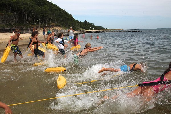 East Hampton Town held its Nipper Guard Lifeguard Tournament at Albert's Landing and Atlantic beaches on August 1 and 2.