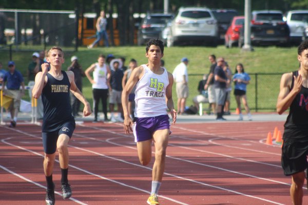 Thomas O'Connell was one of three Baymen who reached the state track meet this past spring.