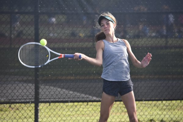 Rose Hayes is the defending Suffolk County singles champion as a sophomore.