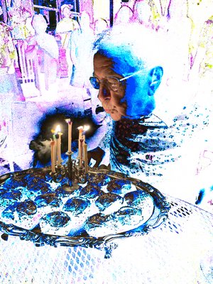 Friends and family gathered on Saturday to celebrate the upcoming birthday of Francois Louis of Quogue. He will be 90 on September 4. KIM COVELL