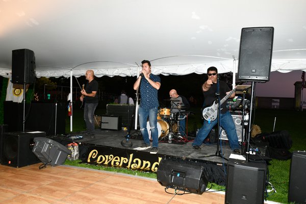 Coverland performs.