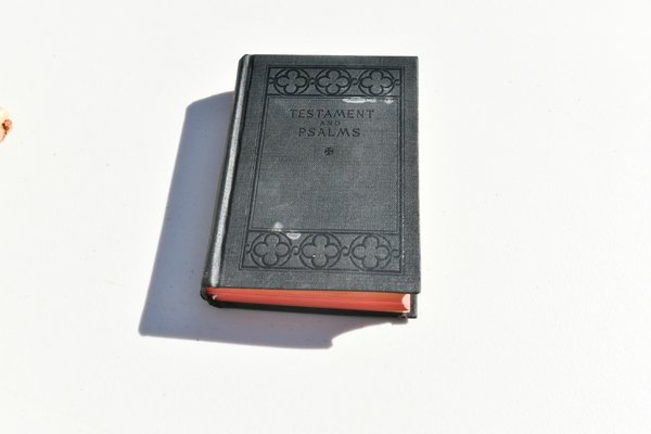 A like-new Bible was found in the cornerstone box.  DANA SHAW