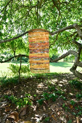 Laurie Lambrecht’s newest bodies of work will live among the gardens that birthed them at The Madoo Conservancy, the location of her site-specific installation “Laurie Lambrecht: Limn to Limb.”    DANA SHAW