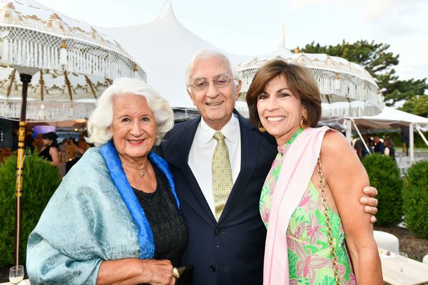 George and Dimitra Theotokatos with Melina Angelson