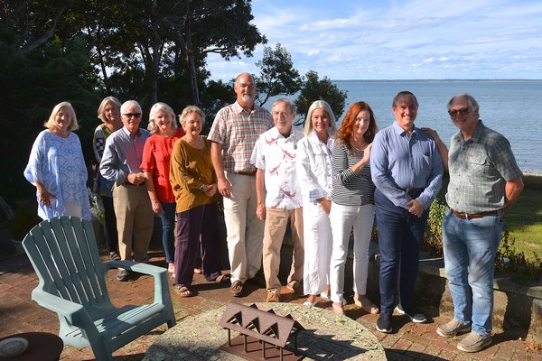 The Accabonac Protection Committee hosted its annual summer party on Sunday. Among those attending were, Loring Bolger, Chris Ganitsch, Nick Bryan, Sylvia Overby, Francesca Rheanon, Peter Van Scoyoc, Bill Taylor, Susan McGraw-Keber, Patricer Dalton, Zachary Cohen and Francis Bock. KYRIL BROMLEY