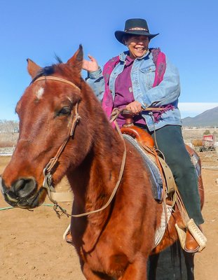 Beverly Jensen, aka Bevy Deer, retired as director of communications for the Shinnecock Indian Nation.