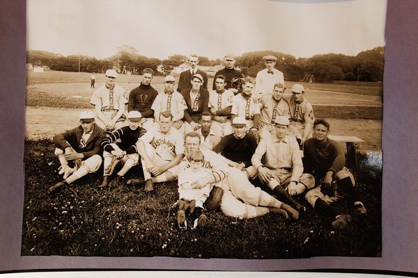 An old-time East Hampton baseball jersey.