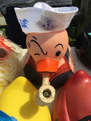 Popeye duck.