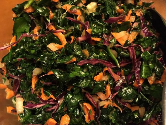 Judy's Basic Kale Salad.