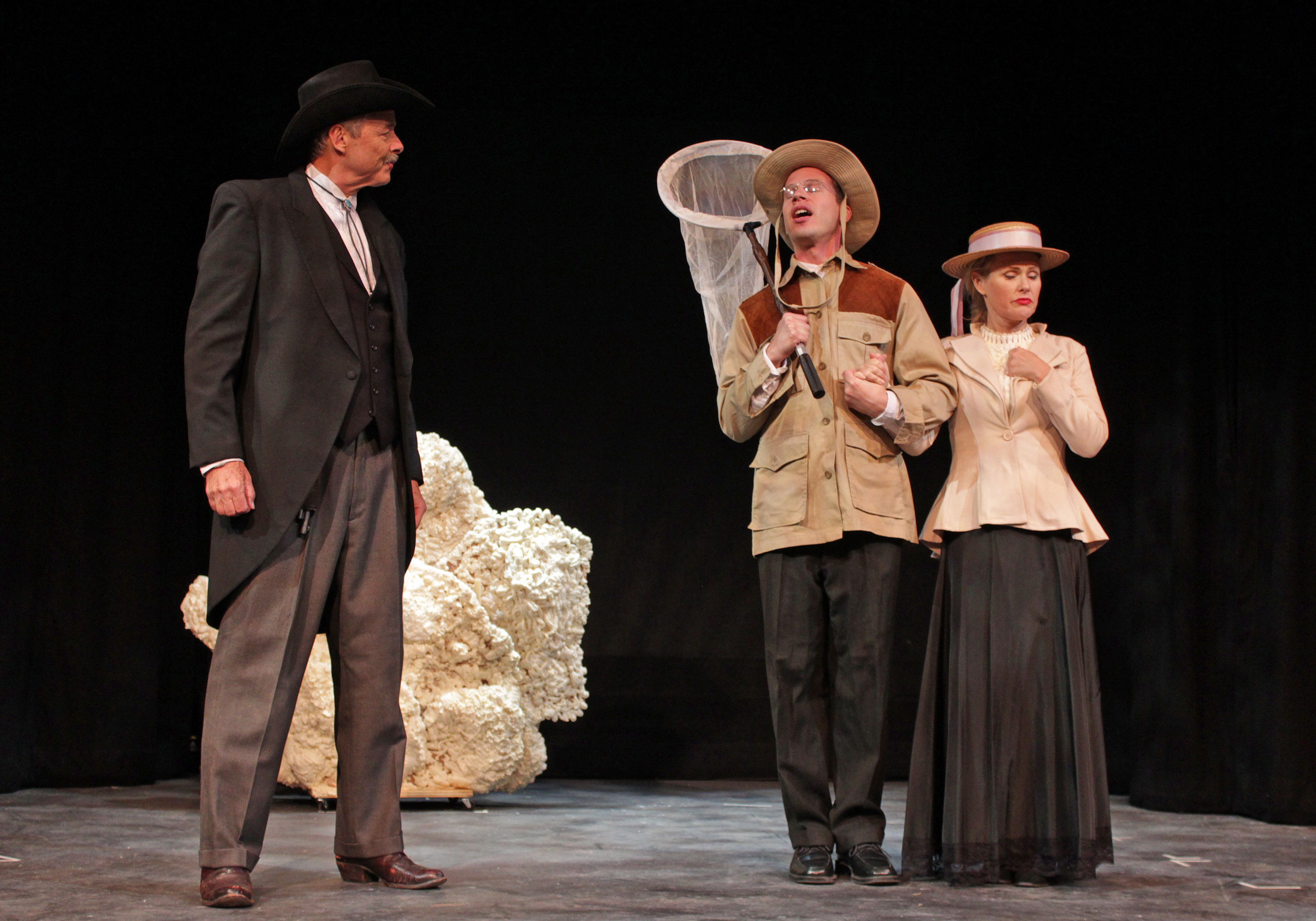 Andrew Botsford, Ben Schnickel and Tina Jones in 