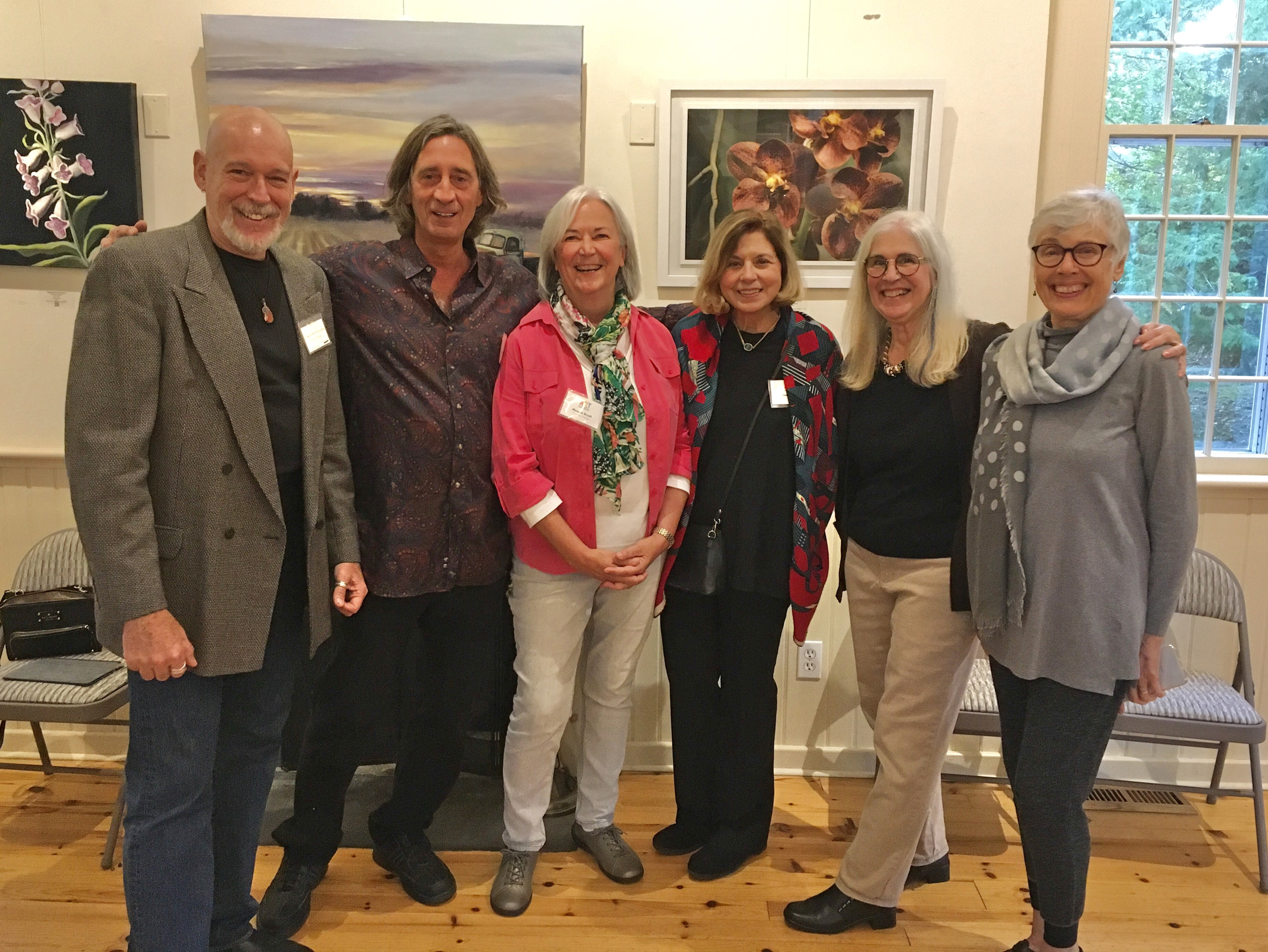 ArtRemsenburg committee members, from left, Steven Schreiber, Paul Dempsey, Margaret Brush, Jean Arena Barbieri, Marjorie Oxman and Sally Pope.