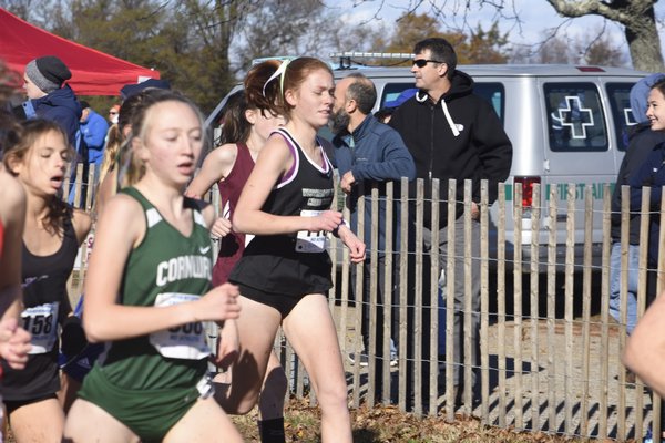 Jackie Amato reached the state meet for the first time last season.