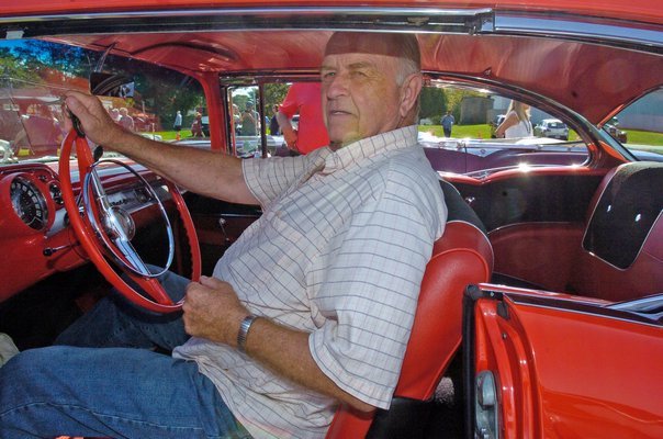 Many different types of automobiles from different eras are on display at the annual Bridgehampton Road Rally.  PRESS FILE