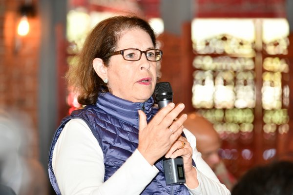 Pamela Harwood, chairwoman of the Bridgehampton CAC.  DANA SHAW