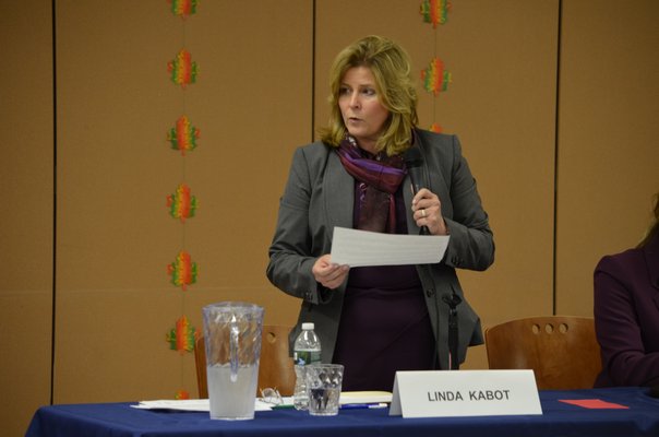 Former Southampton Town Supervisor Linda Kabot is running for Suffolk County Legislature against incumbent Bridget Fleming. ANISAH ABDULLAH