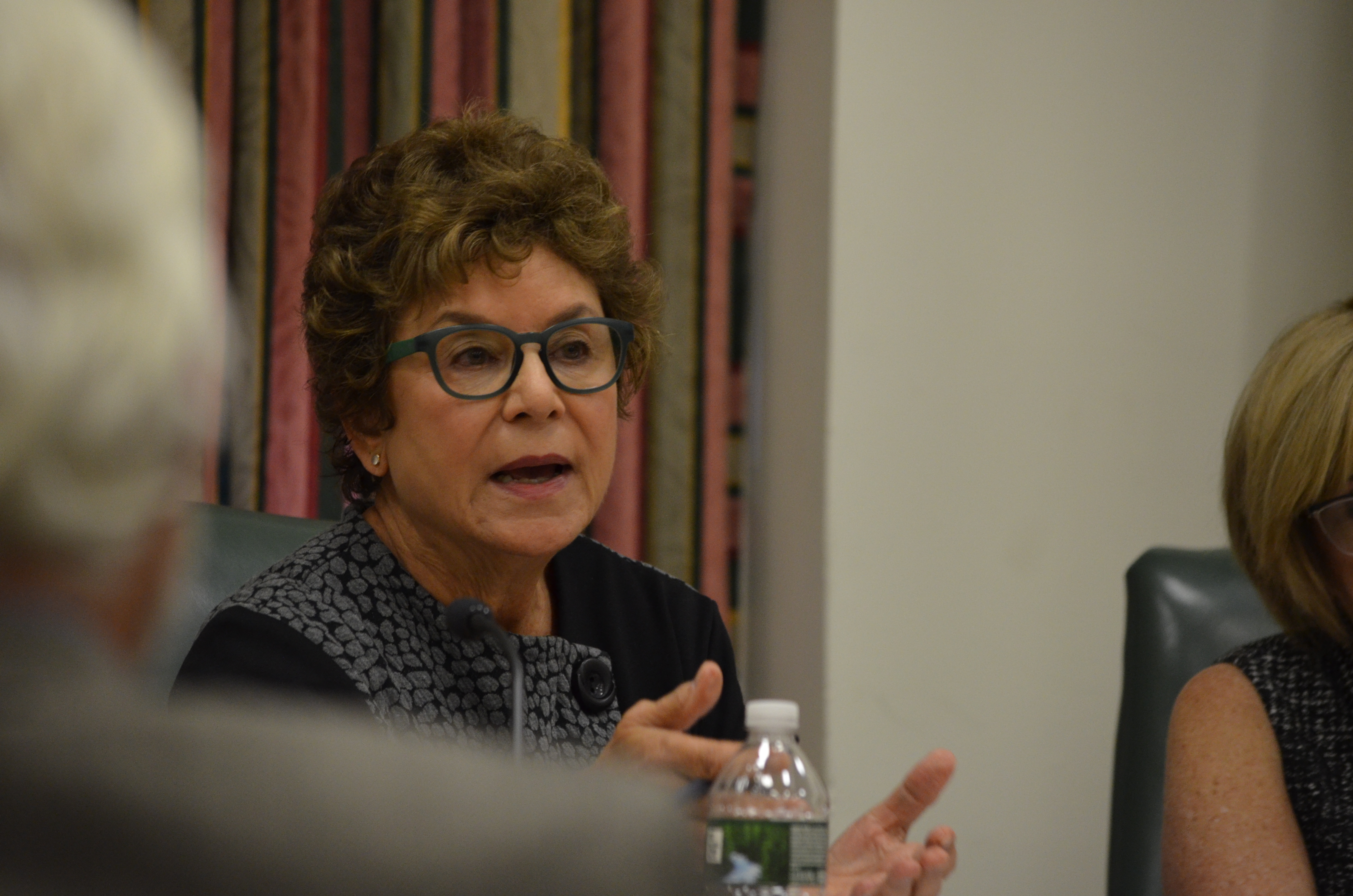 Southampton Town Planning Board Chair Jacqui Lofaro at the October 24 board work session. ANISAH ABDULLAH