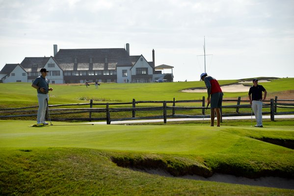 Collegiate golfers descended upon Maidstone Golf Club in East Hampton on Monday and Tuesday for the inaugural Hamptons Intercollegiate tournament. Participating schools included Brown, Cornell, Loyola (Md.), Oregon State, Penn, Princeton, Richmond, Seton Hall and Yale.