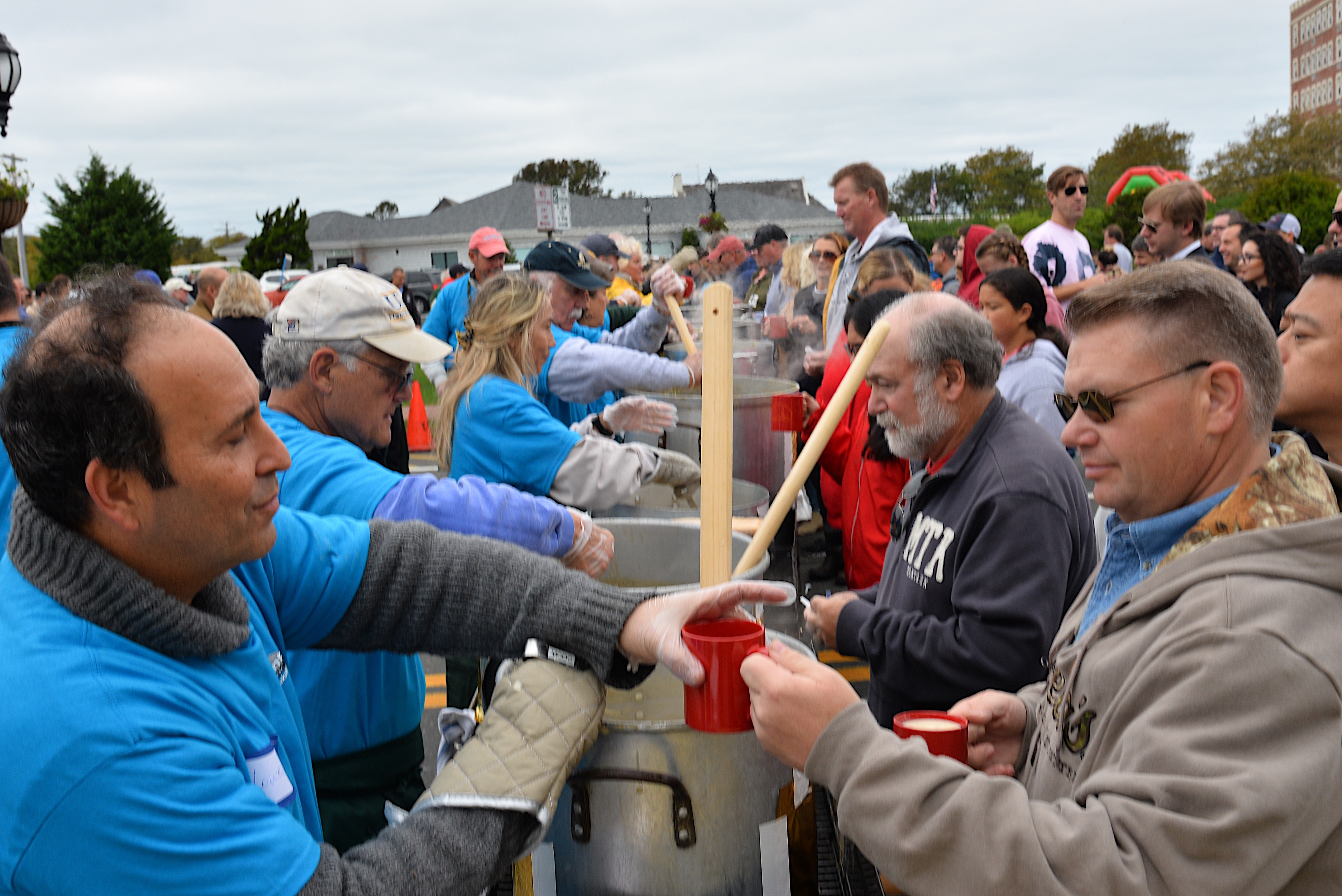 As always, the turnout was huge for the annual Montauk Chamber of Commerce Fall Festival and Chowder Contest. KYRIL BROMLEY