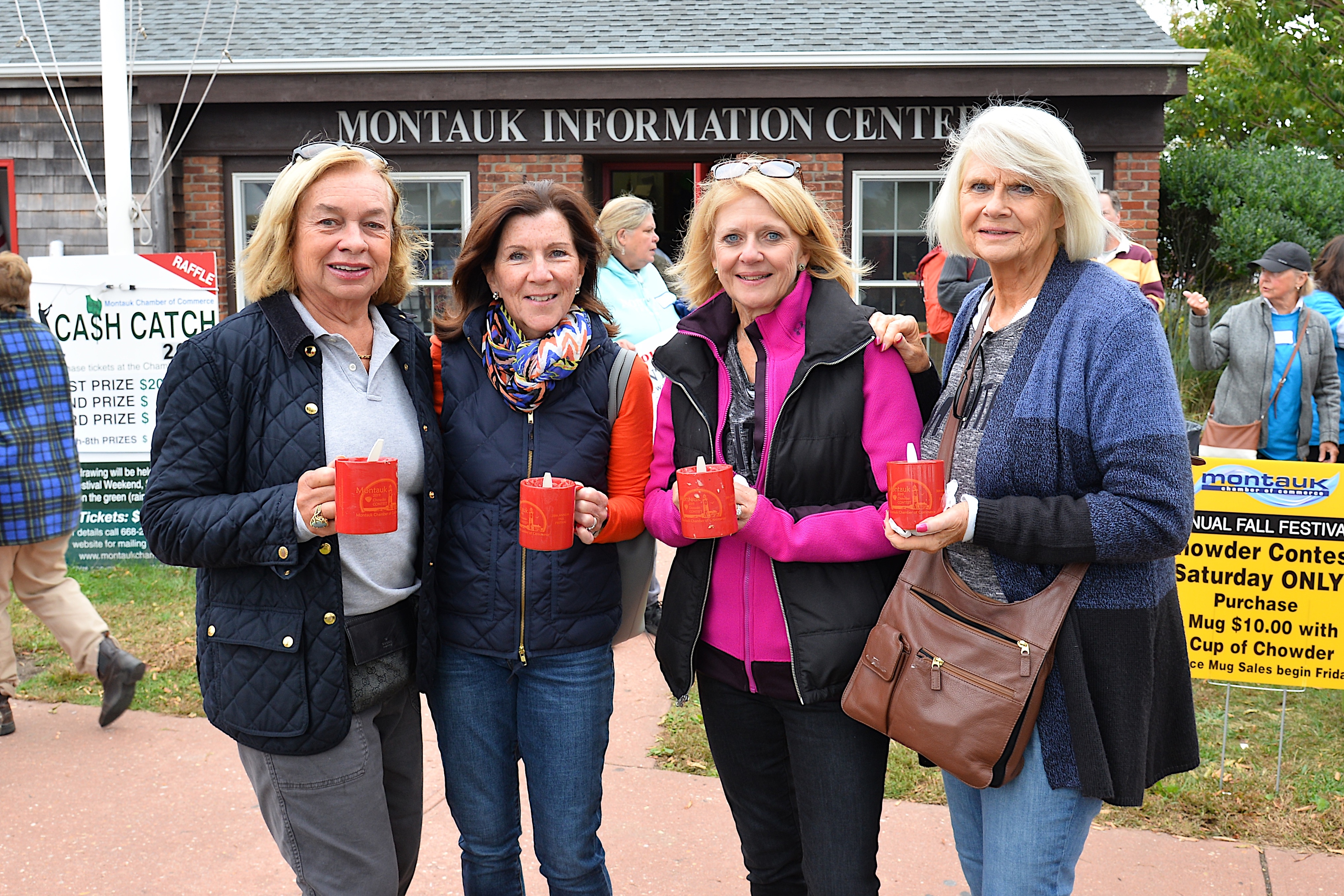 As always, the turnout was huge for the annual Montauk Chamber of Commerce Fall Festival and Chowder Contest. KYRIL BROMLEY
