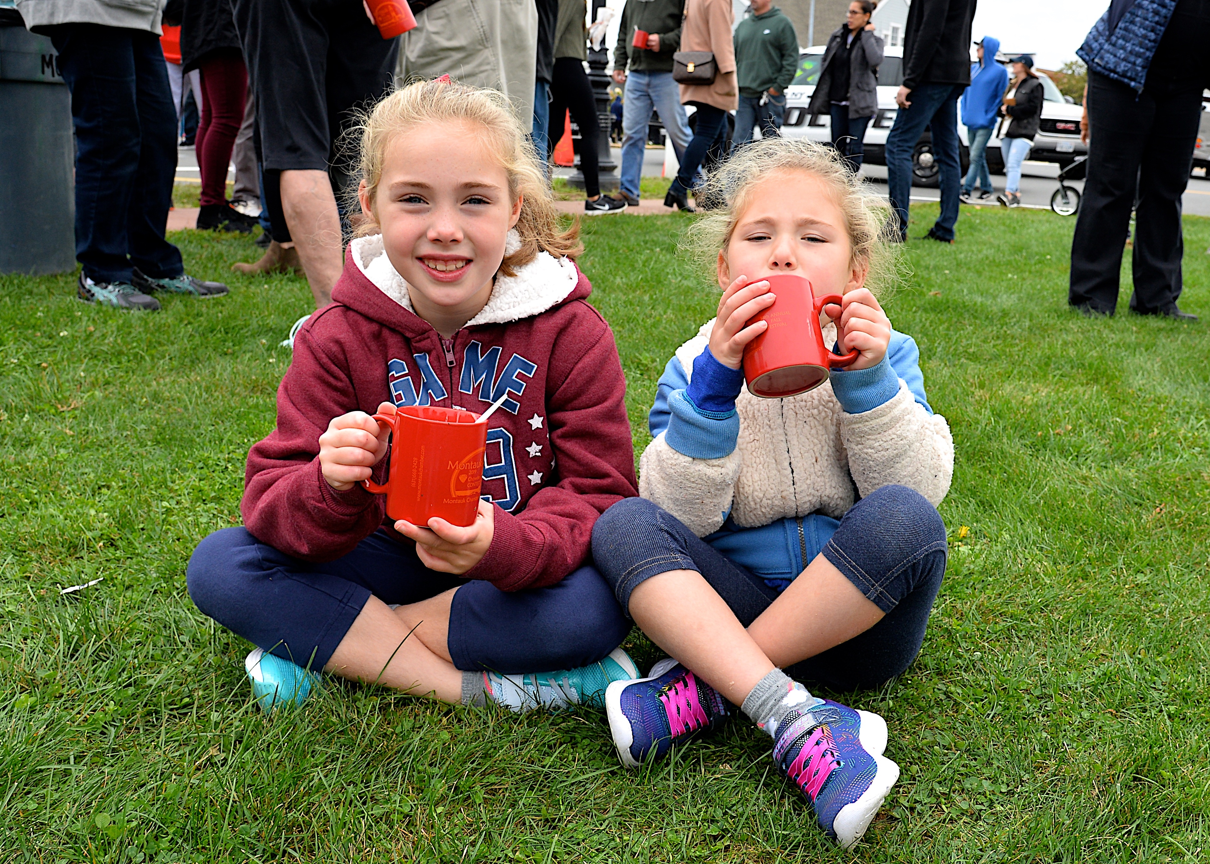 As always, the turnout was huge for the annual Montauk Chamber of Commerce Fall Festival and Chowder Contest. KYRIL BROMLEY
