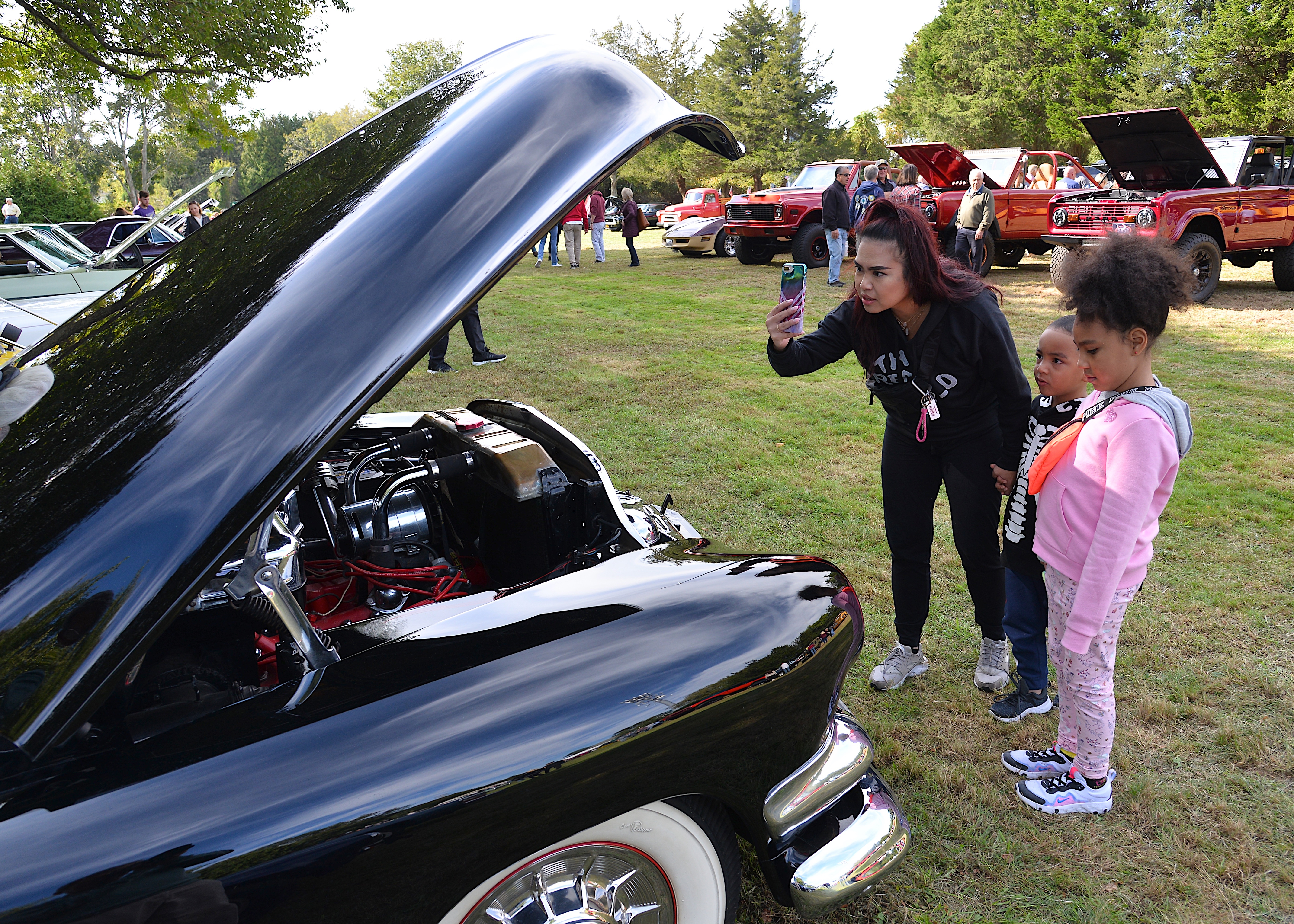 The sixth annual Tyler Valcich Memorial Car Show, to benefit the Tyler Project, was held on the grounds of the American Legion in Amagansett. KYRIL BROMLEY