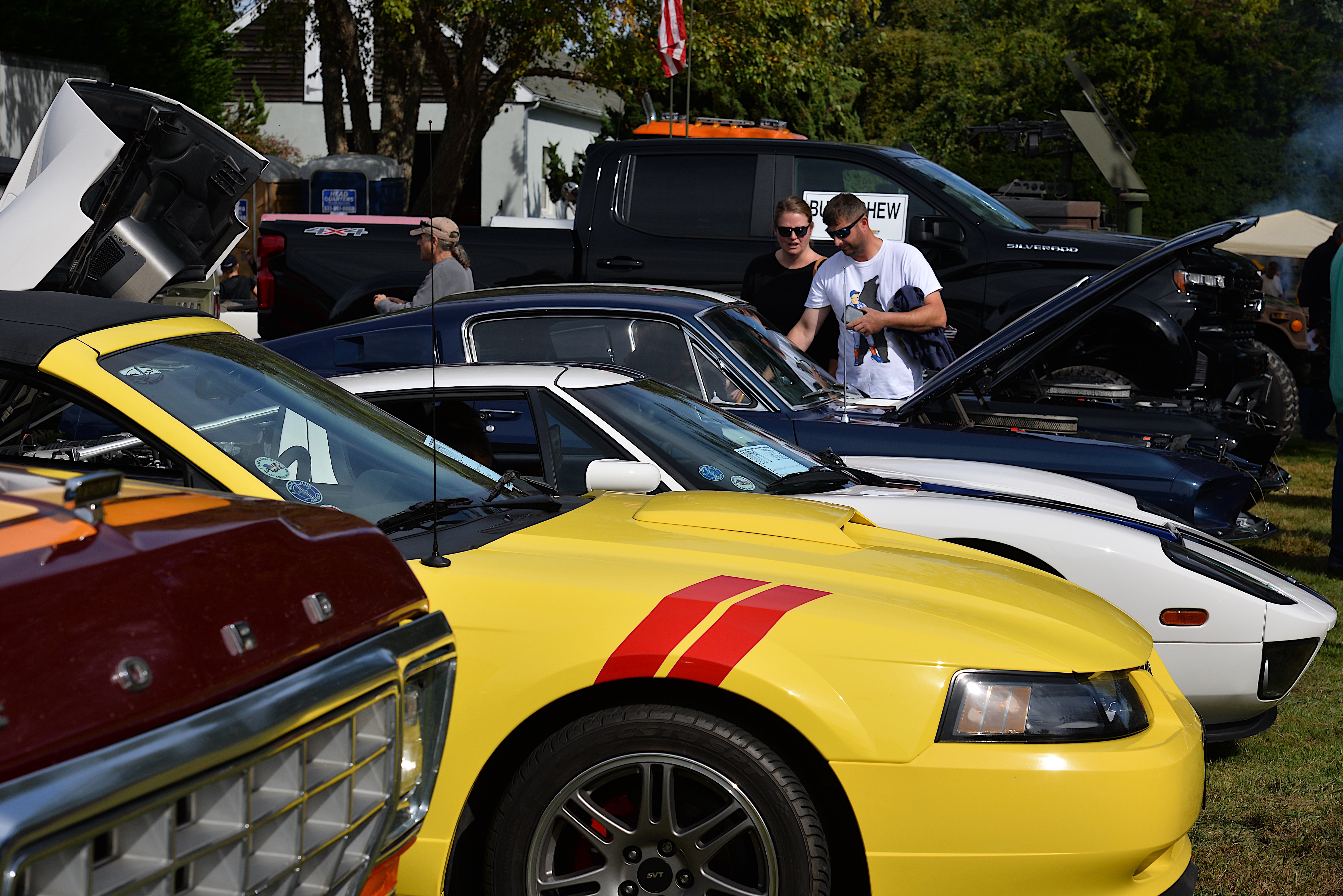 The sixth annual Tyler Valcich Memorial Car Show, to benefit the Tyler Project, was held on the grounds of the American Legion in Amagansett. KYRIL BROMLEY