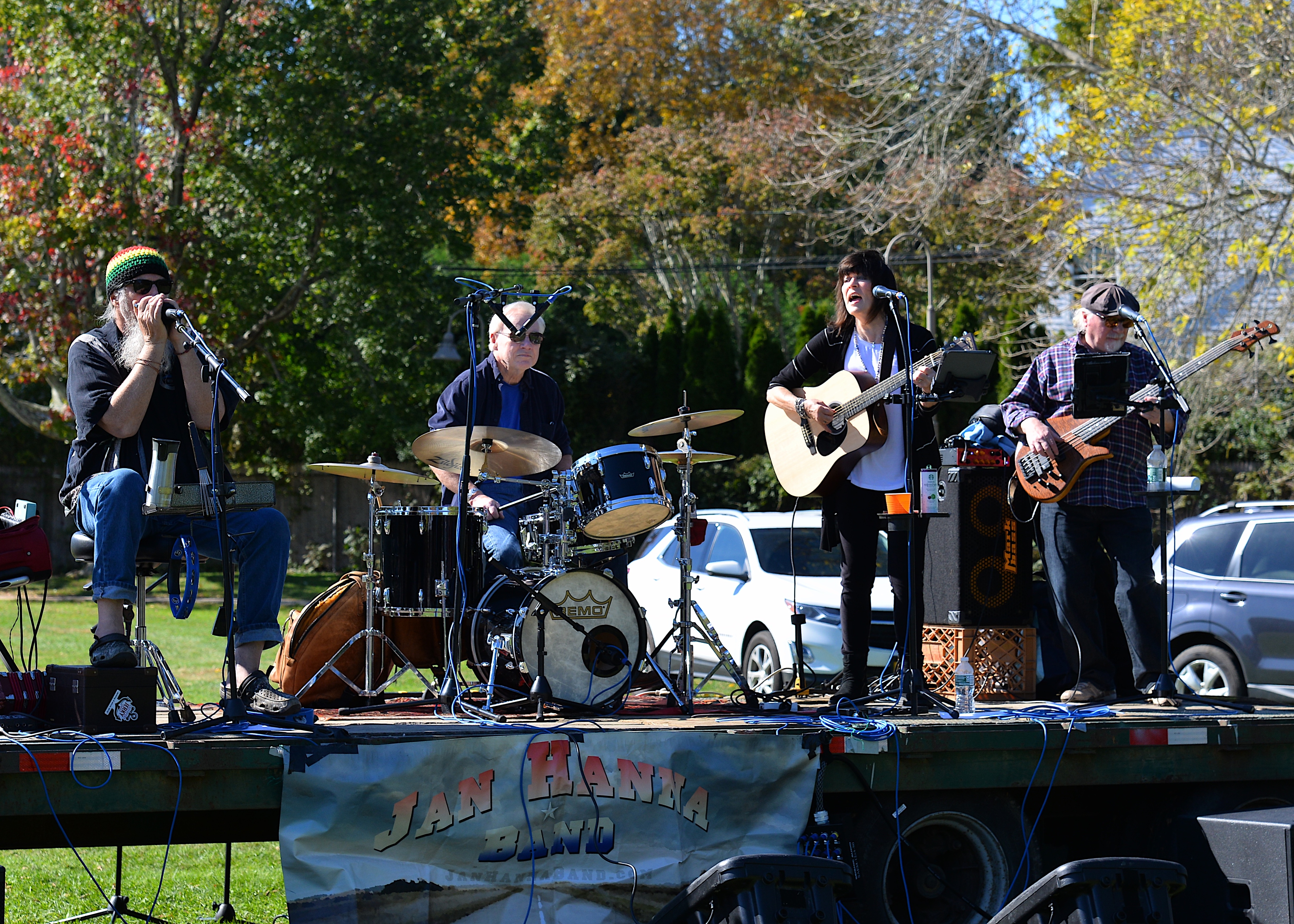 The East Hampton Chamber of Commerce hosted its Fall Festival in Herrick Park on Saturday. KYRIL BROMLEY