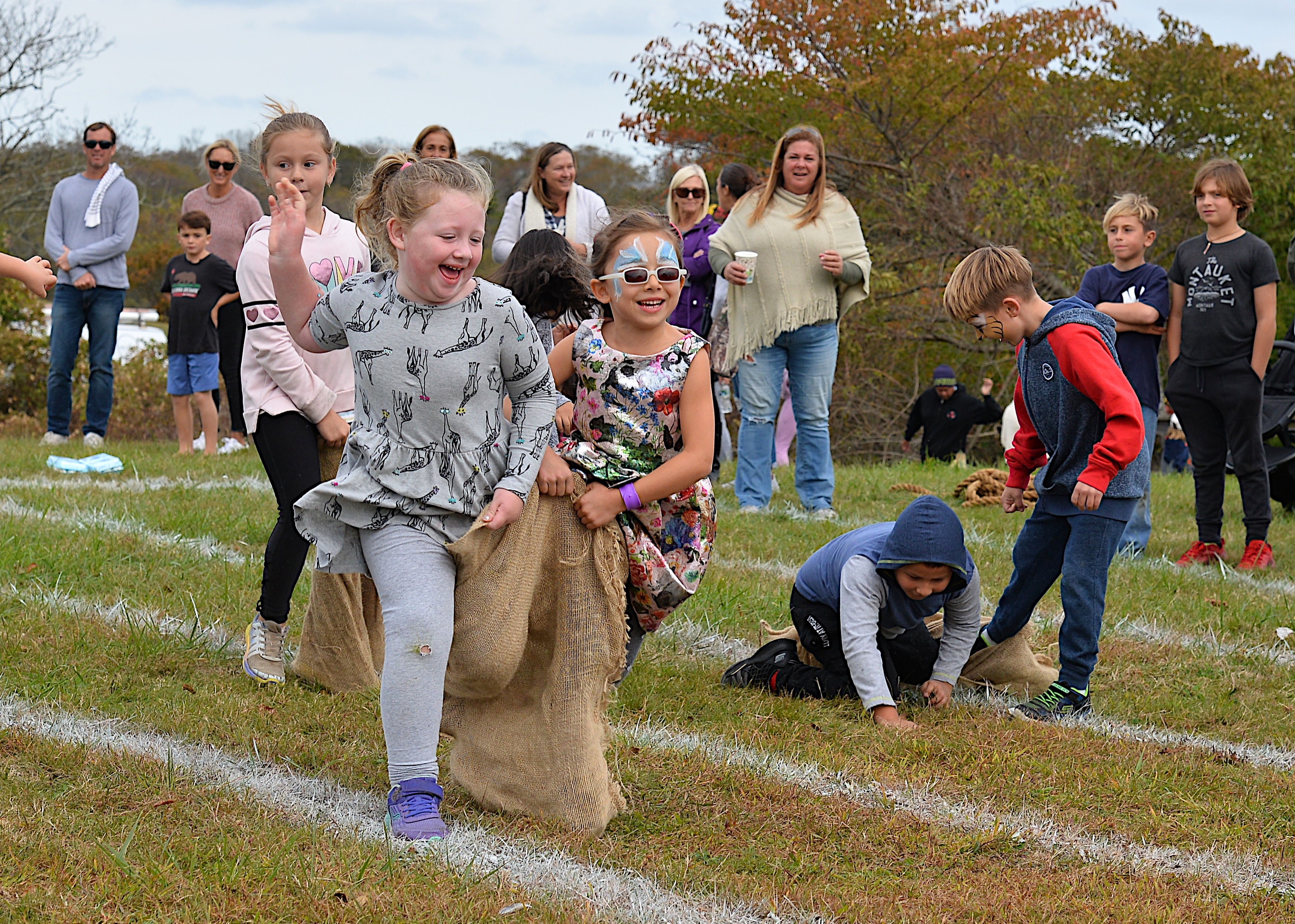 The annual Montauk Youth Association Field Day took place on Sunday at Third House, drawing a crowd of children to participate in a number of fun activities. KYRIL BROMLEY