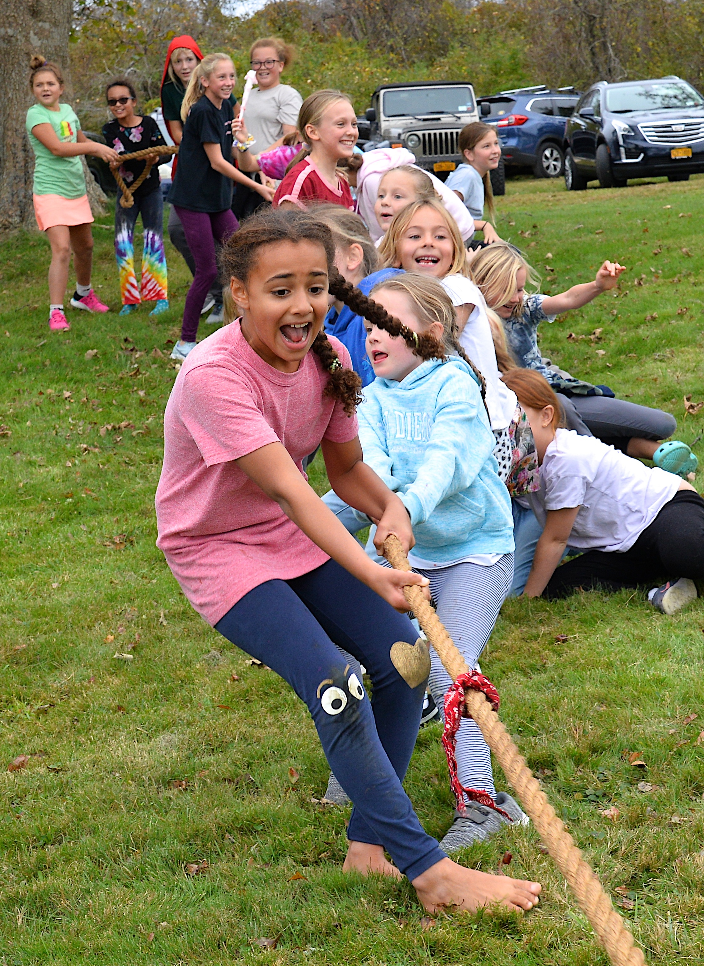 The annual Montauk Youth Association Field Day took place on Sunday at Third House, drawing a crowd of children to participate in a number of fun activities. KYRIL BROMLEY