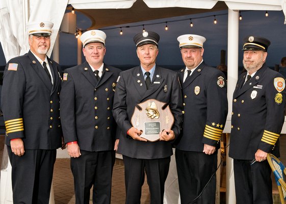 The Southampton Town Fire Chiefs Council honored East End firefighters and EMTs of the year at a dinner at Dockers restaurant in East Quogue on Saturday.