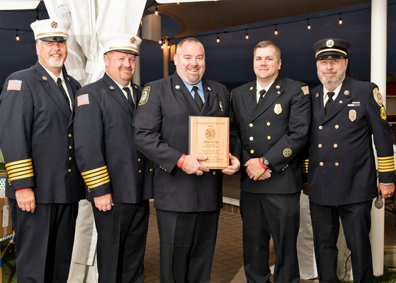 The Southampton Town Fire Chiefs Council honored East End firefighters and EMTs of the year at a dinner at Dockers restaurant in East Quogue on Saturday.