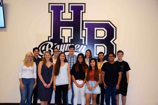 Hampton Bays has 13 students recognized as AP Scholars. They are (not in order) and their designation: AP Scholar Melissa Barreto, Jacob Helfand, Julia Heming, Marissa Kennedy, Sarah Oh and Diana Ramirez; AP Scholar with Honor Gabrielle Caine, Lily Candelaria, Dylan Fotopoulos, Ian Hubbard, Skye McMorris and Riley Stotzky; and AP Scholar with Distinction Alexander Rojas.