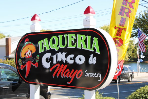 Taqueria Cinco de Mayo Grocery is located at 491 Montauk Highway in Eastport.