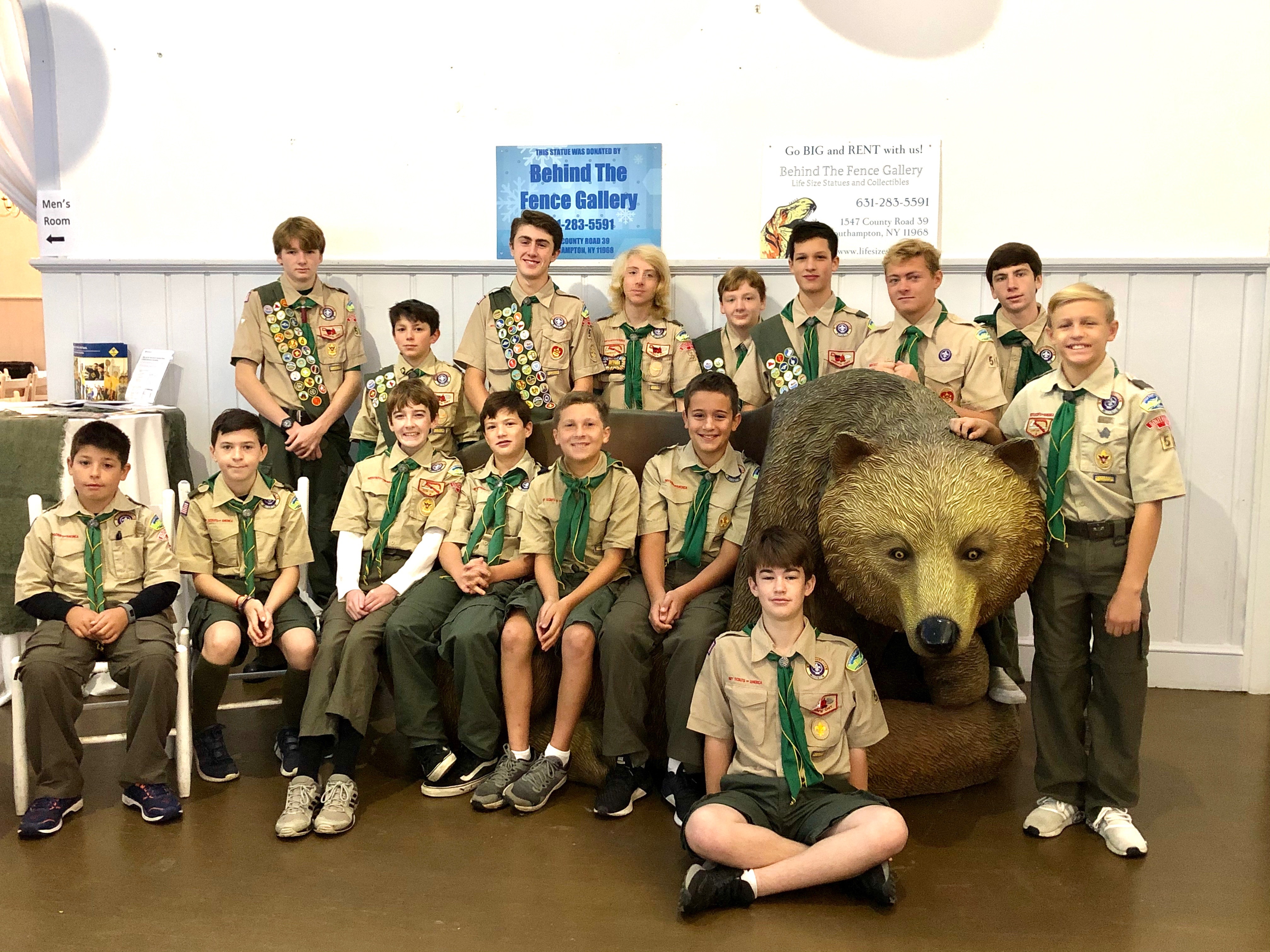 Scout Troop 58, based in Southampton, held a successful breakfast fundraiser on Sunday at 230 Elm. SOUTHAMPTON TROOP 58 PANCAKE BREAKFAST GREAT SUCCESS THANKS TO OUR SOUTHAMPTON COMMUNITY Southampton Boy Scouts Troop 58 is so appreciative of all the community support they received for their Pancake Breakfast Fundraiser held Sunday, October 20th at 230 Elm in Southampton. The scouts and parents worked hard to provide a breakfast that received rave reviews all around. It was wonderful to see the boys in uniform working together as a team. The proceeds from this fundraiser go to support Troop 58 in their scouting endeavors throughout the year. Courtesy Troop 58