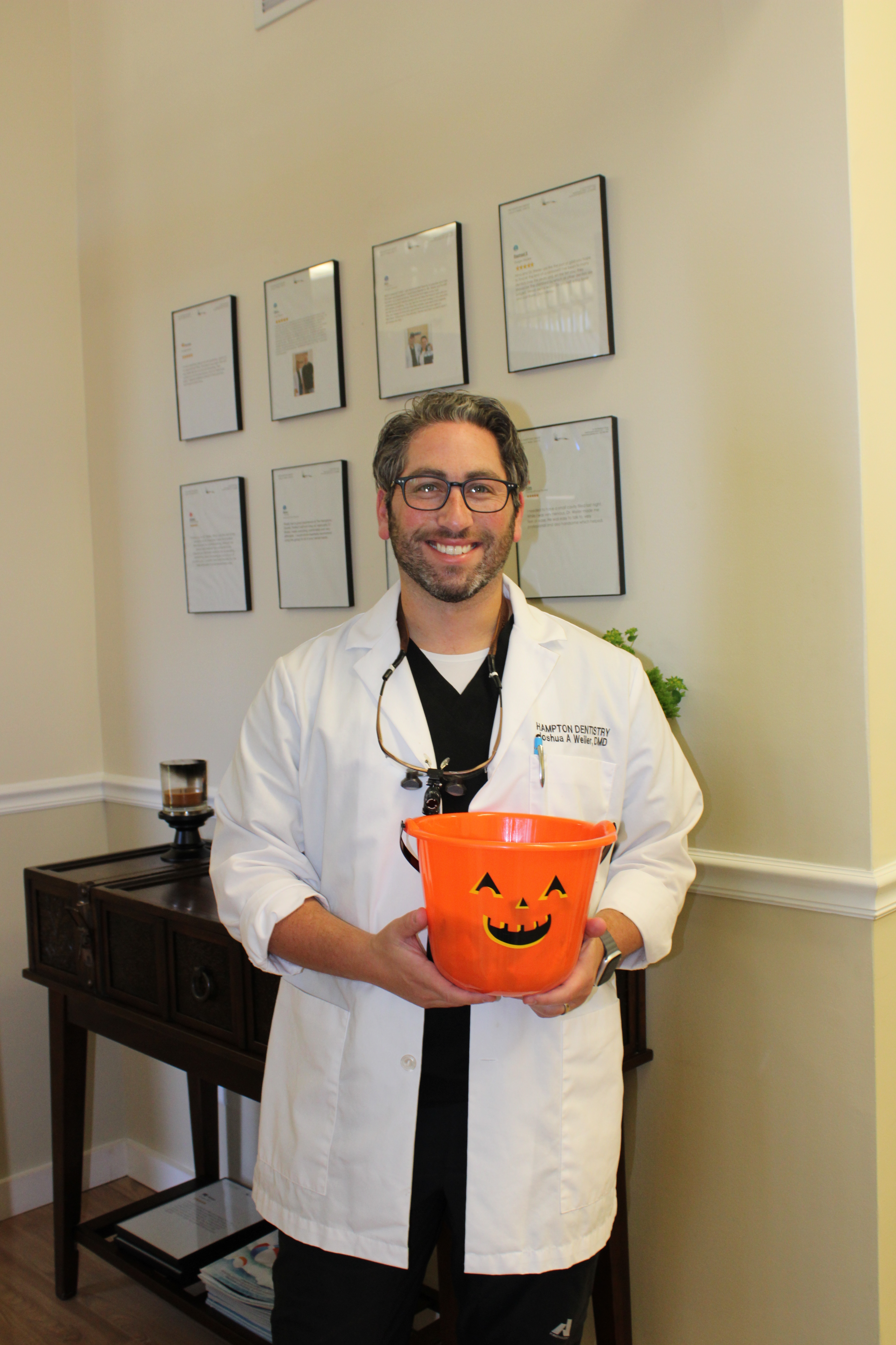 Dr. Joshua Weiler opened his office in Westhampton Beach in April.