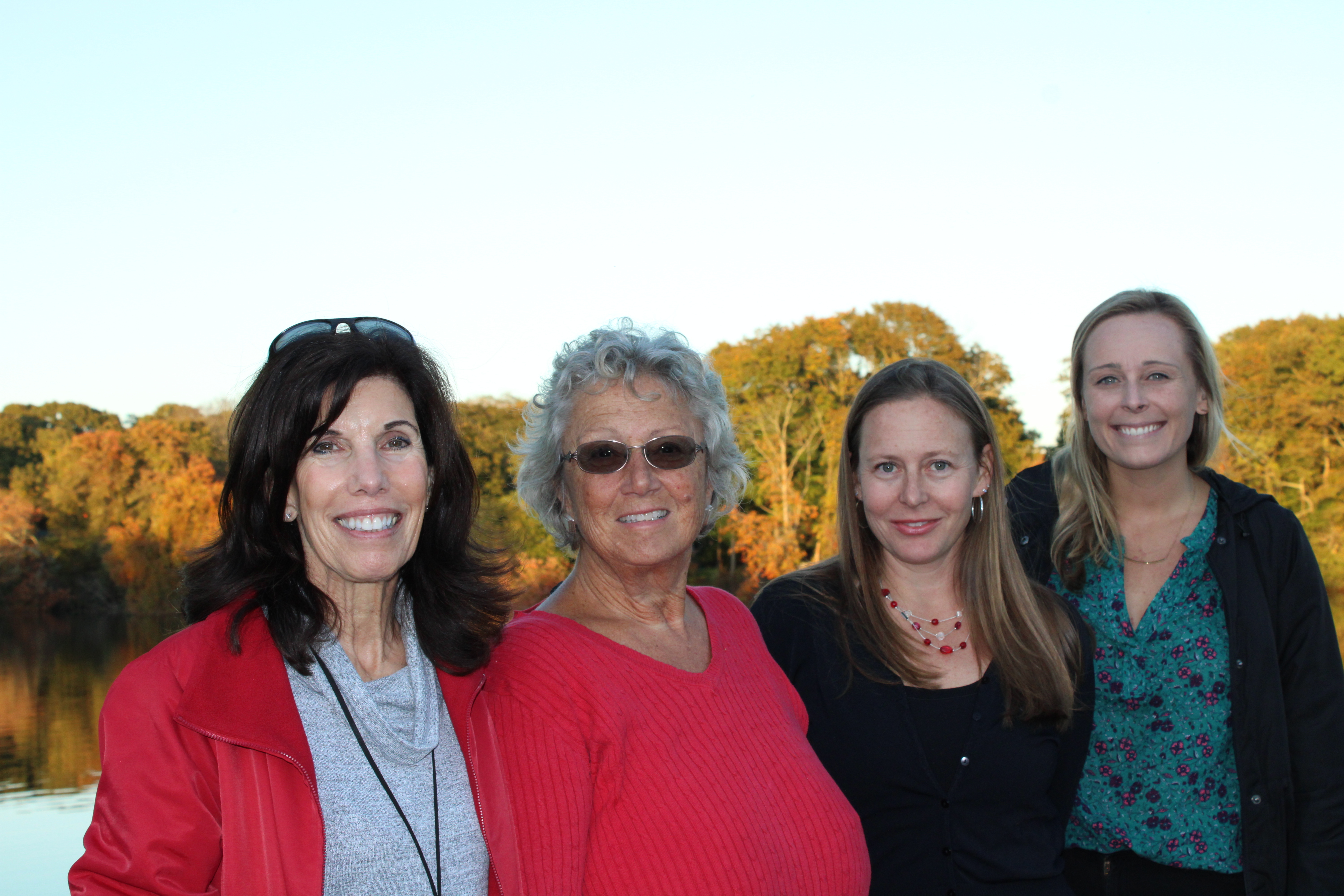 Andrea Spilka, Marie Kinneary, Stephanie Turano, and May Zegarelli in Eastport.