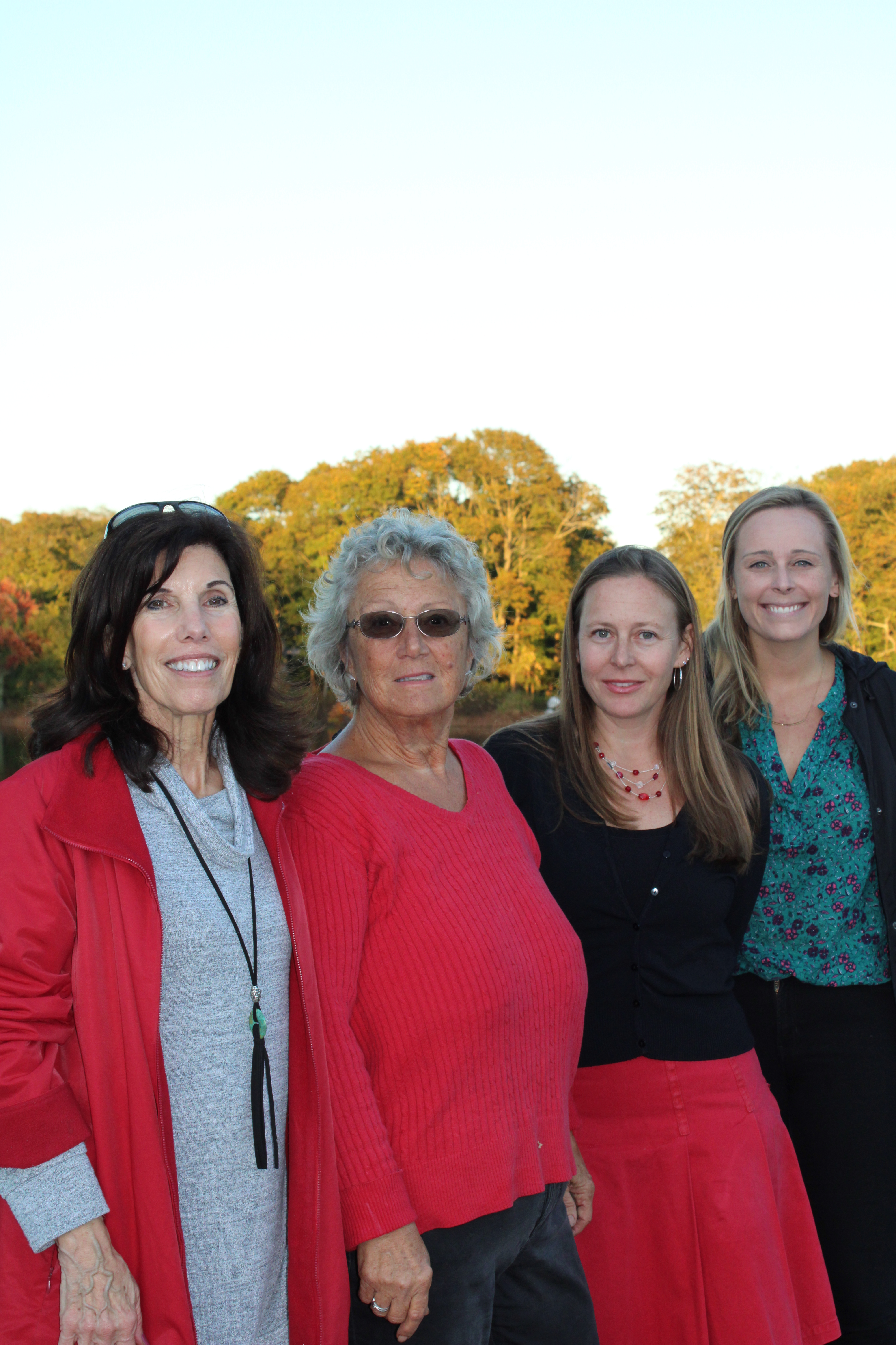 Andrea Spilka, Marie Kinneary, Stephanie Turano, and May Zegarelli in Eastport.