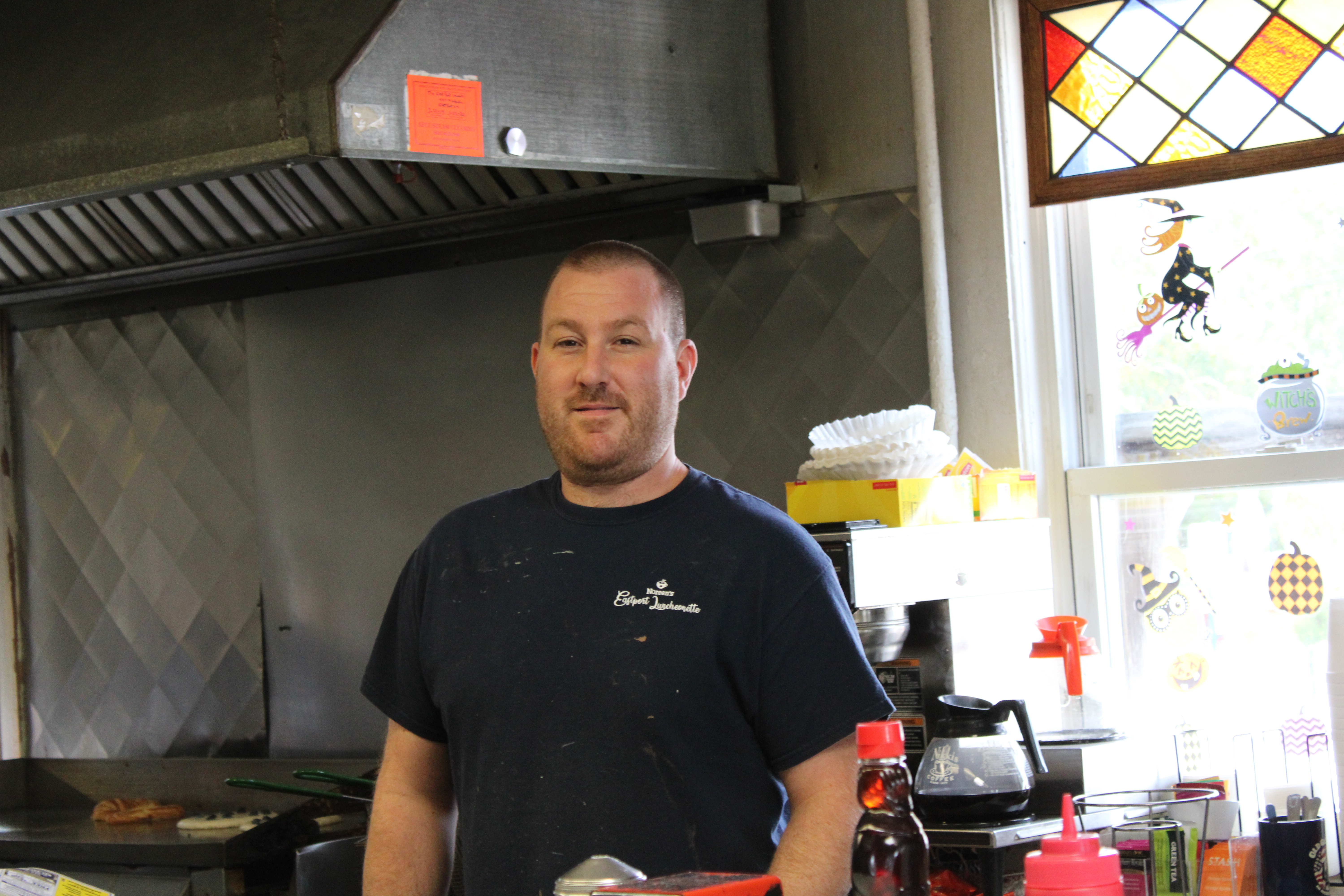 Owner and Head Chef of Eastport Luncheonette Keith Glynn.
