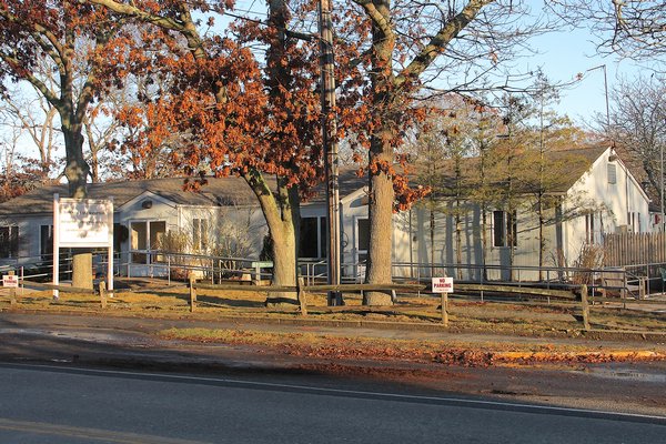 The East Hampton Town Senior Center on Springs-Fireplace Road is suffering from deterioration and insufficient space. The town has designs for a new 18,000-square-foot facility but has wrestled with logistical issues of building the new building while continuing services on the existing site. Officials said this week that they have a new site in mind.