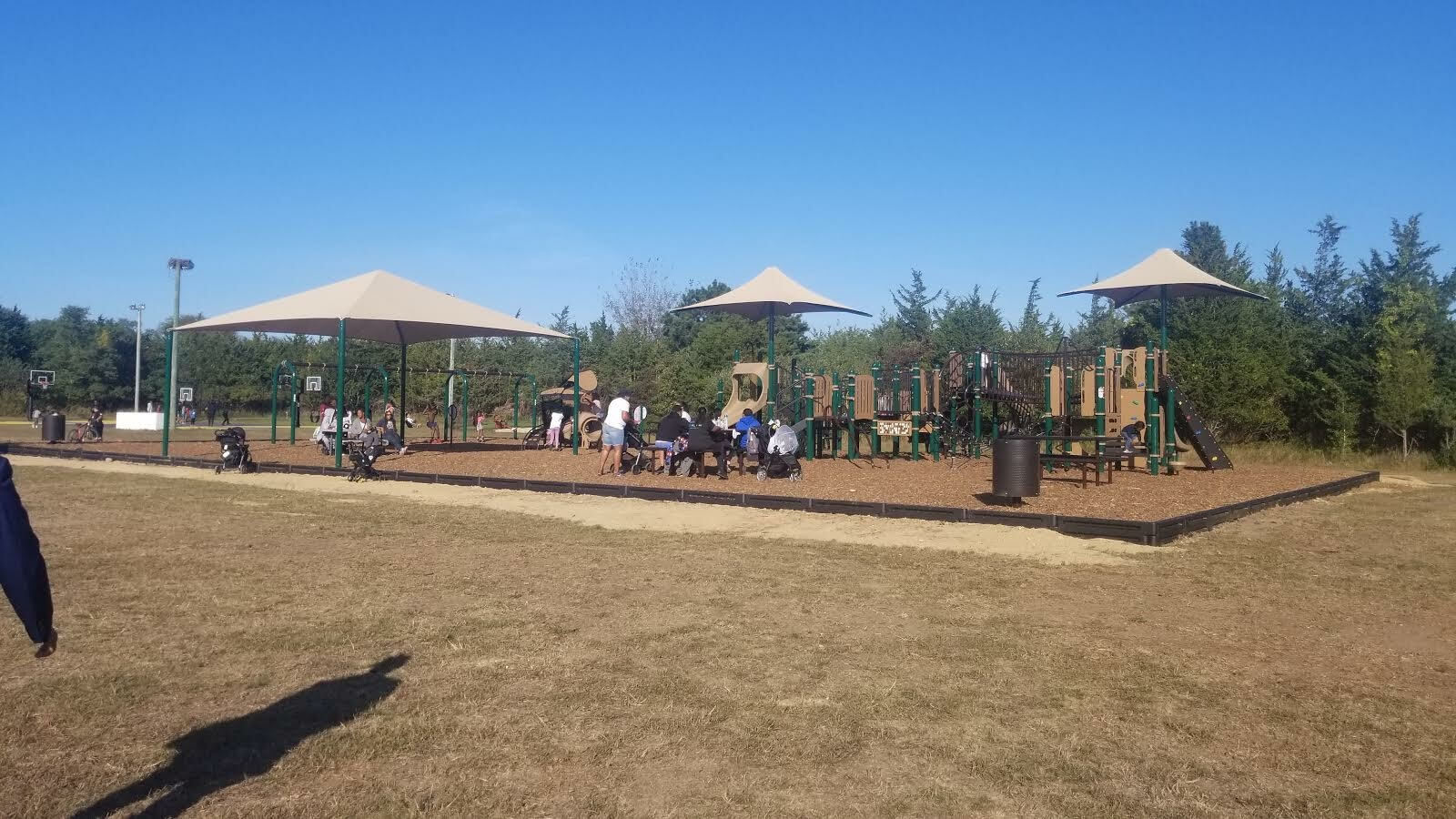 The new Shinnecock Playground & Family Picnic Area.