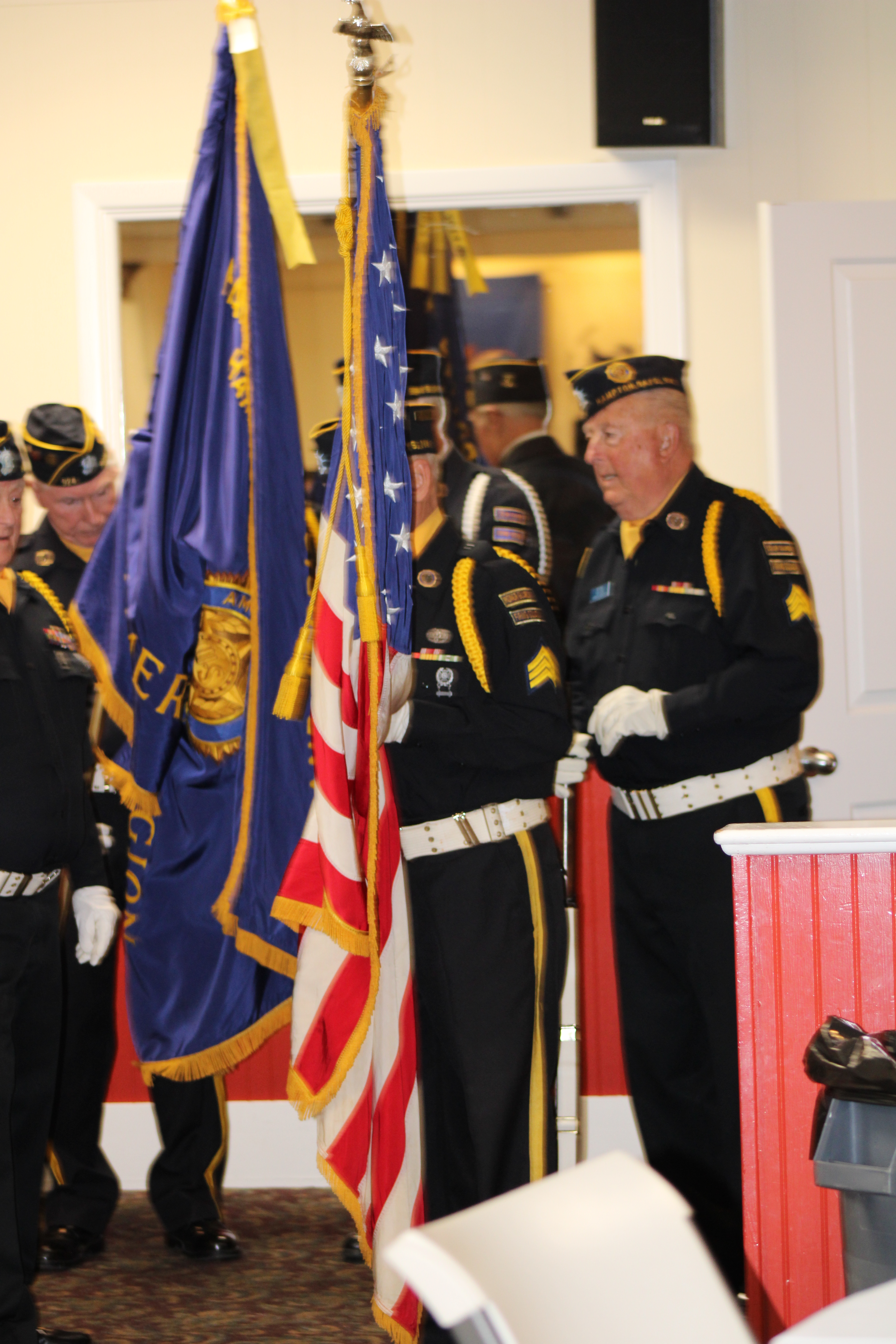 Veterans Day Celebration at The American Legion in Hampton Bays. 