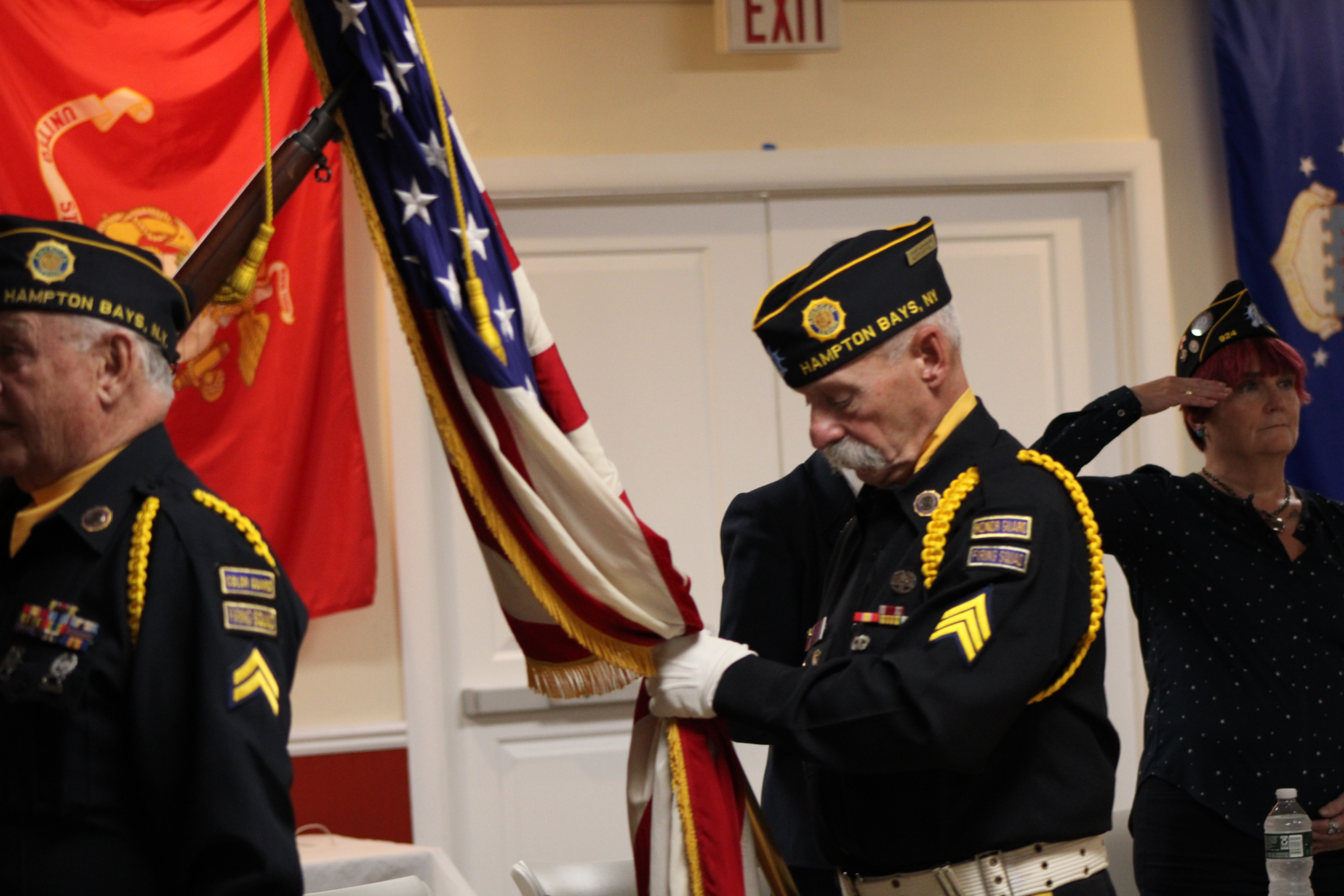 Veterans Day Celebration at The American Legion in Hampton Bays. 