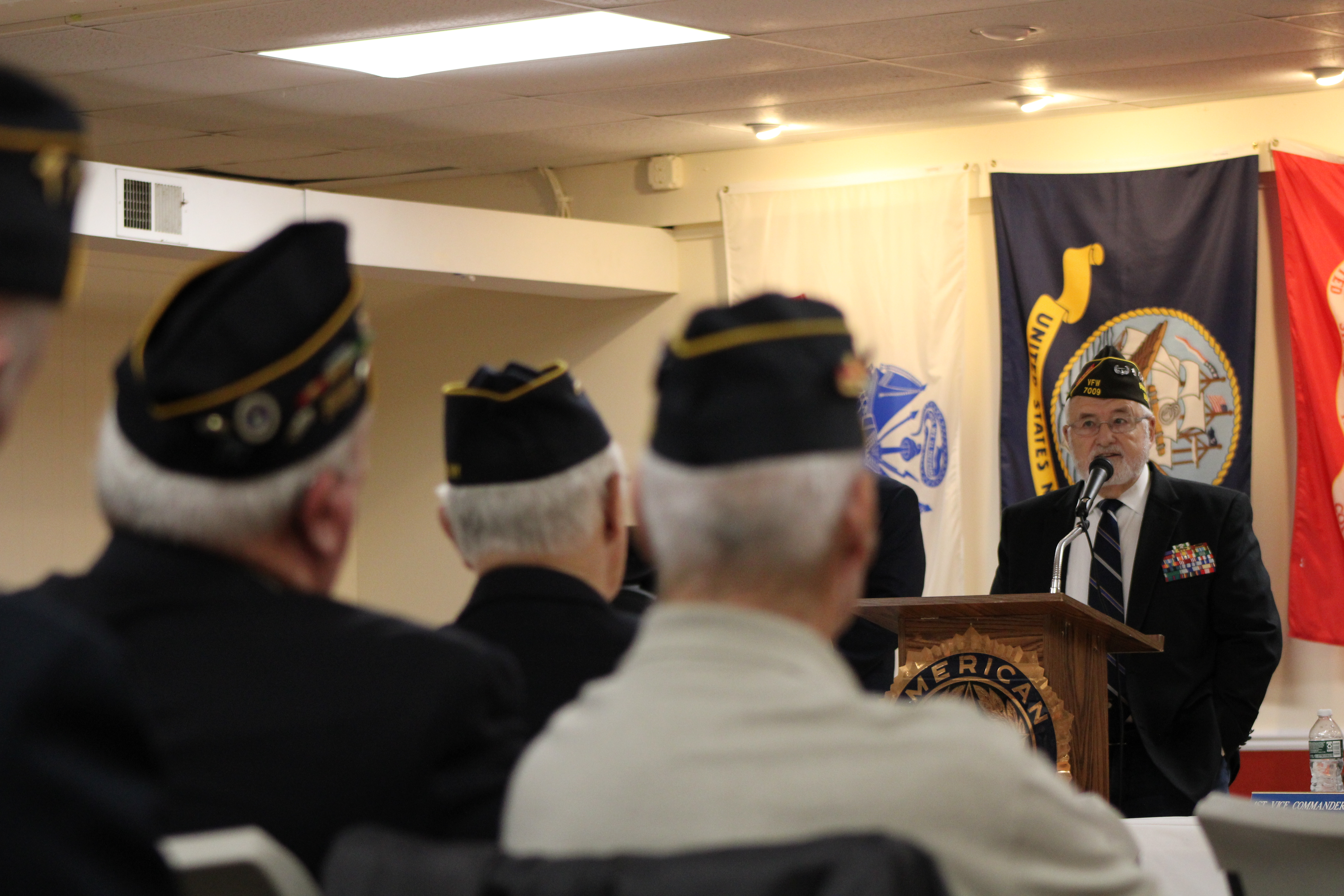 The Veterans Day Celebration at The American Legion in Hampton Bays. 