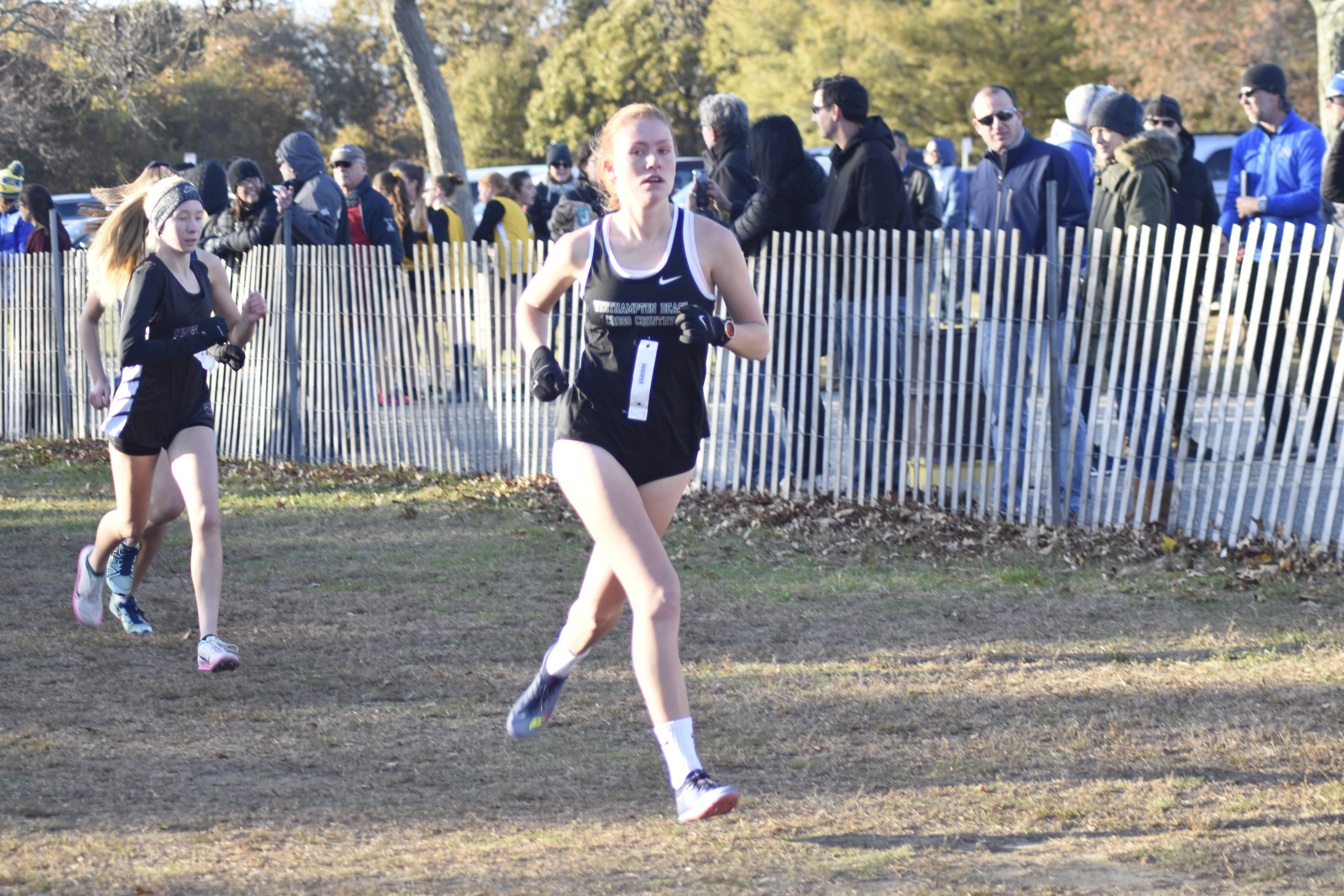 Westhampton Beach junior Jackie Amato placed second in Class B and qualified for states for the second year in a row.