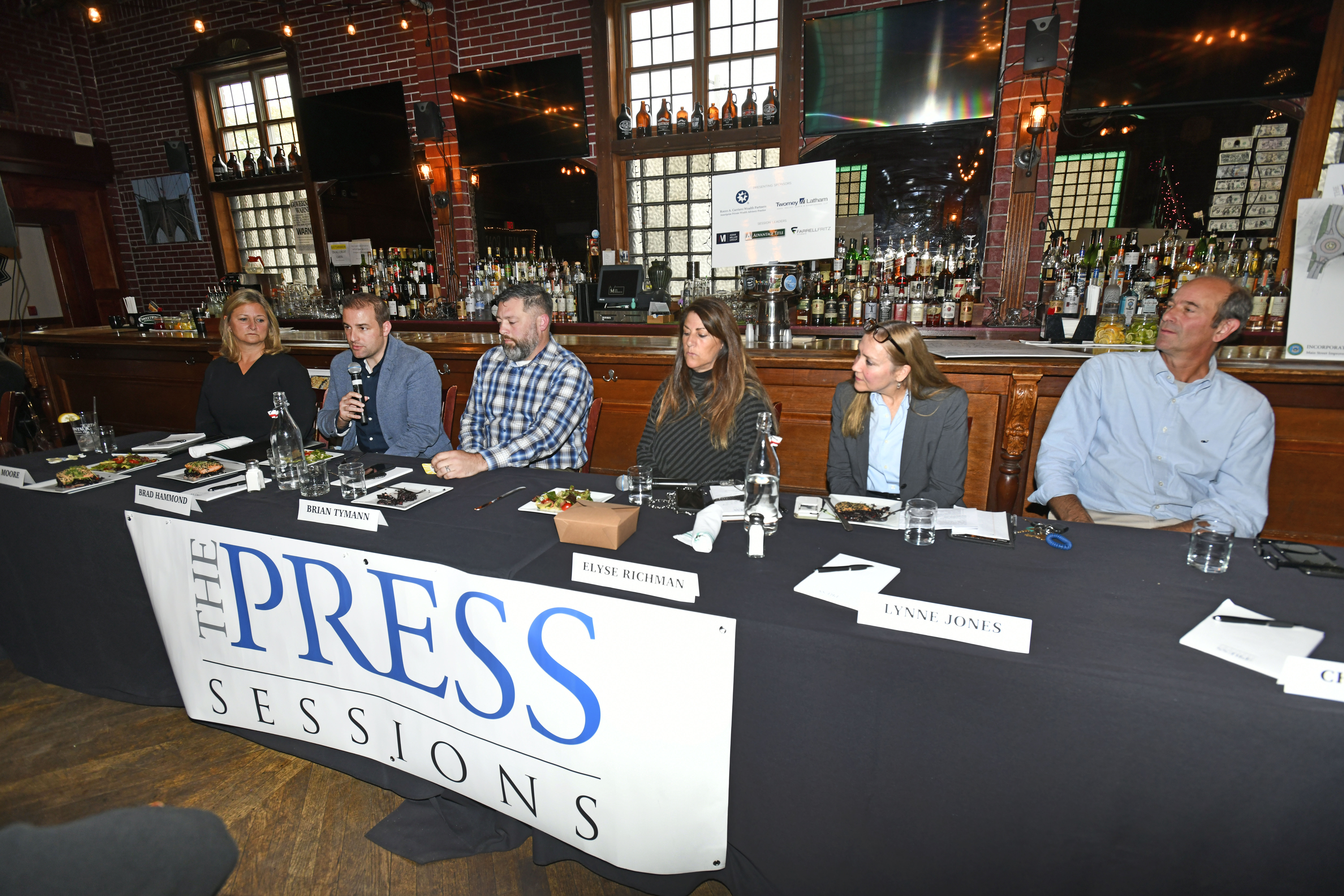 The panel at the Press Session, 
