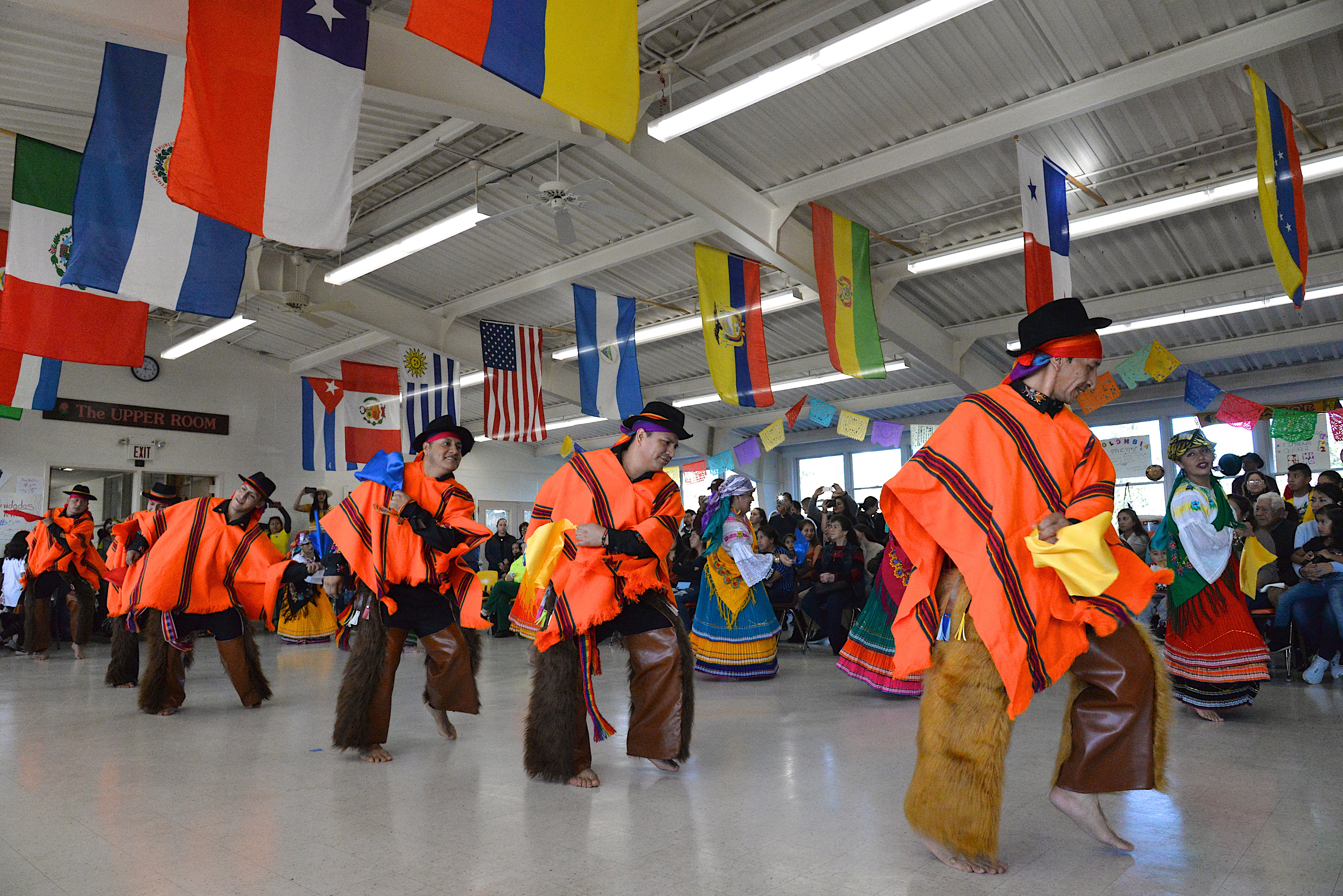 St. Therese Of Lisieux Church in Montauk hosted an International Cultural Festival on Sunday, with food, costumes and dances from Latin American nations. KYRIL BROMLEY 