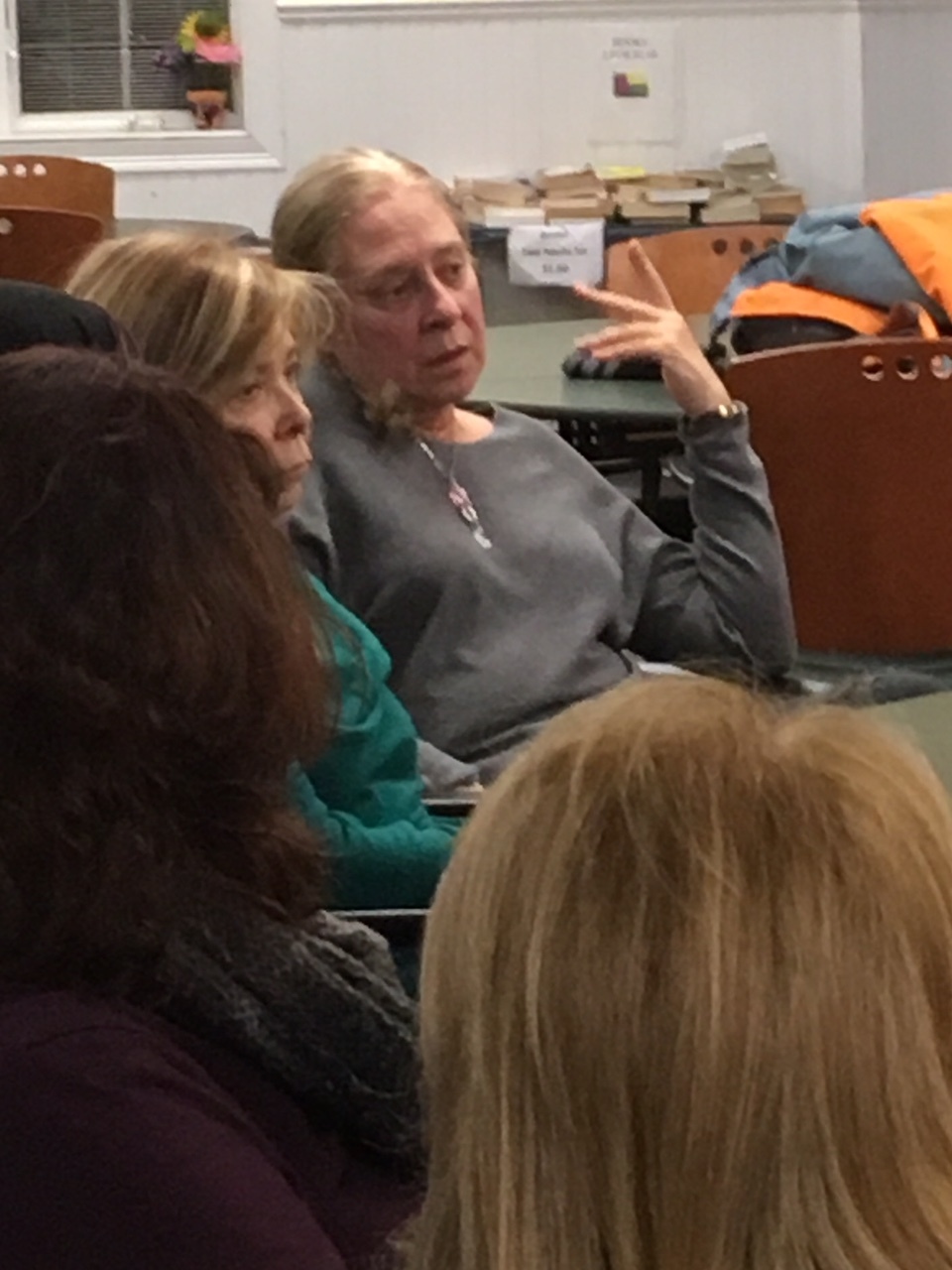 Mary Pazan criticized the town's progress addressing water contamination in Hampton Bays.