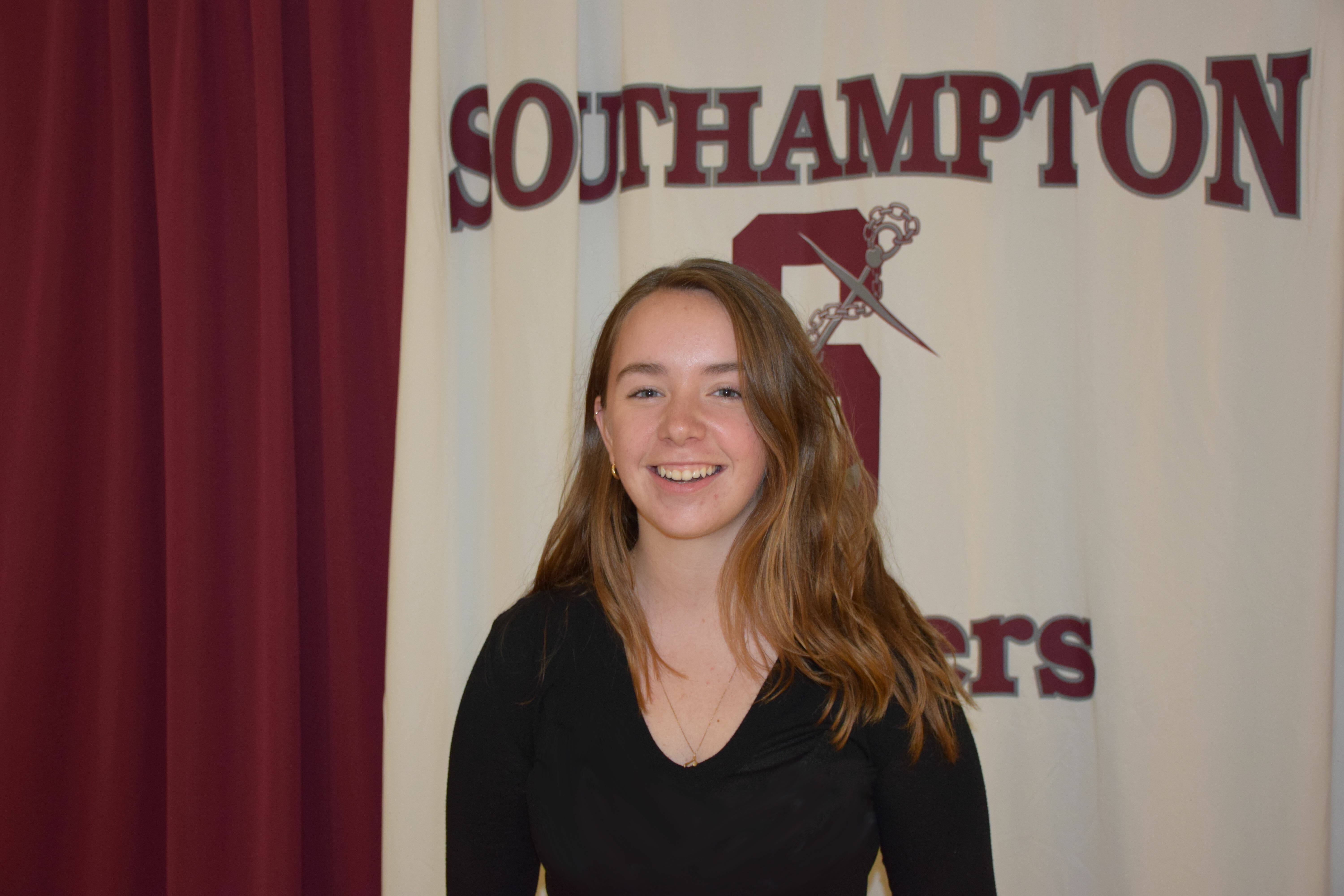 Grace Carter is the Southampton Rotary Student of the Month for November.